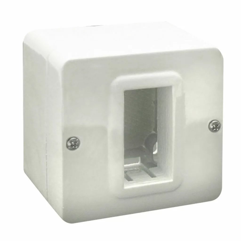 Contenitore Autoportante Minicanali IP40 S44 1 Modulo Bianco AVE
