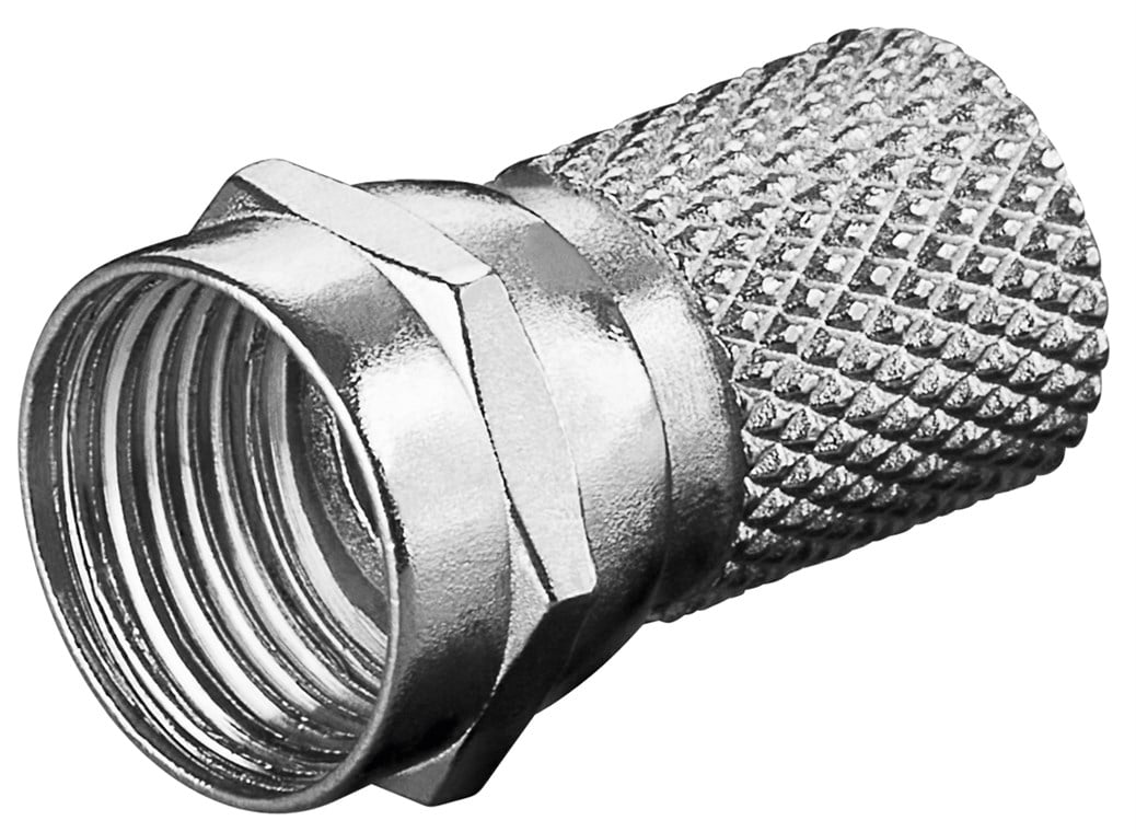 Connettore ad Avvitamento F Twist-on per Cavi 7,0 mm GOOBAY