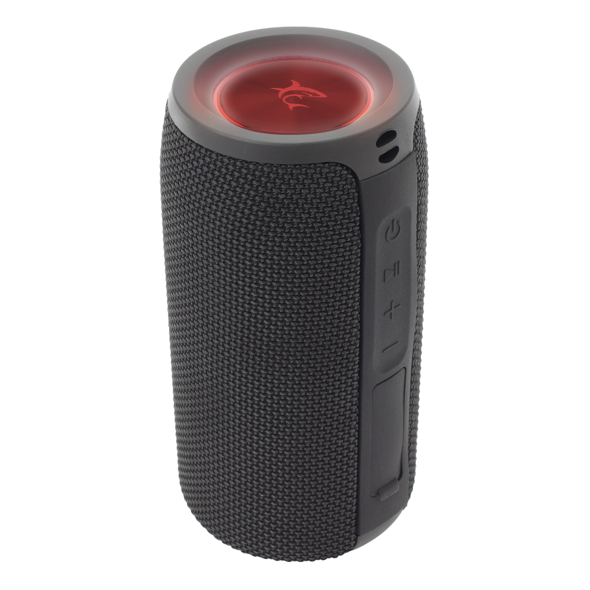Altoparlante Wireless BT V5.0 Speaker Luce LED TF USB Nero WHITE SHARK