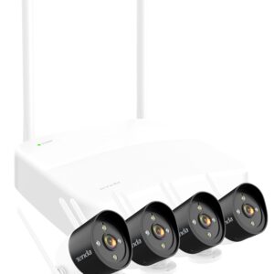 Kit di Sicurezza Video HD Wireless a 4 Canali Videocamere, K4W-3TC TENDA