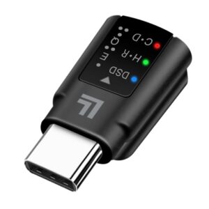 Adattatore Convertitore Audio DAC con Equalizzatore da USB-C&trade; a 3,5 mm Nero LOGILINK