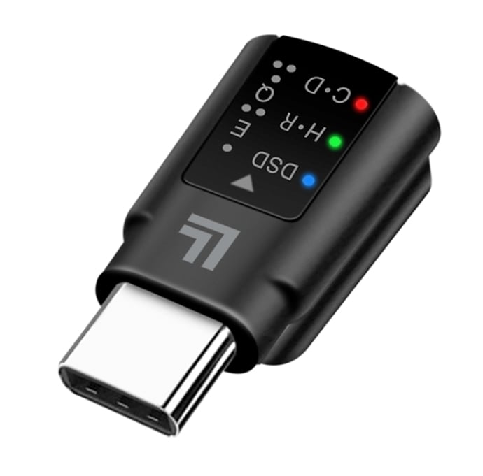 Adattatore Convertitore Audio DAC con Equalizzatore da USB-C™ a 3,5 mm Nero LOGILINK