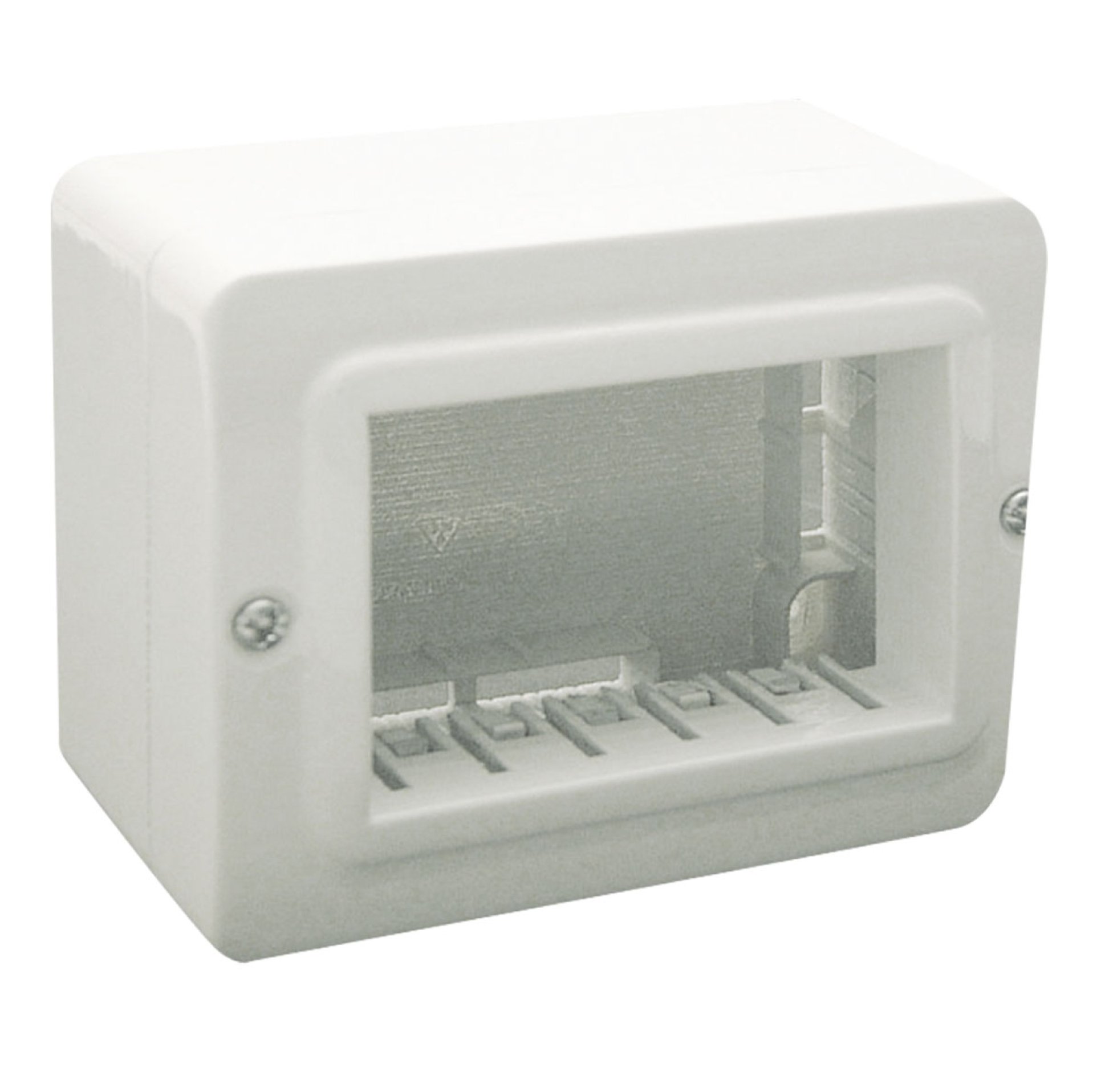 Contenitore Autoportante Minicanali IP40 S44 3 Moduli Bianco AVE