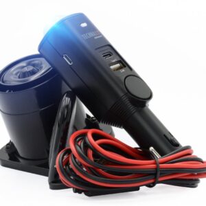 Allarme Auto Universale con Porta USB-C&trade; e USB-A per Presa Accendisigari Pro TX-168 TECHNAXX