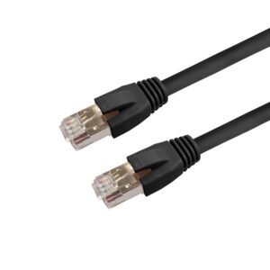 Cavo di rete Patch in rame Cat.8.1 SFTP LSZH 10m Nero INTELLINET