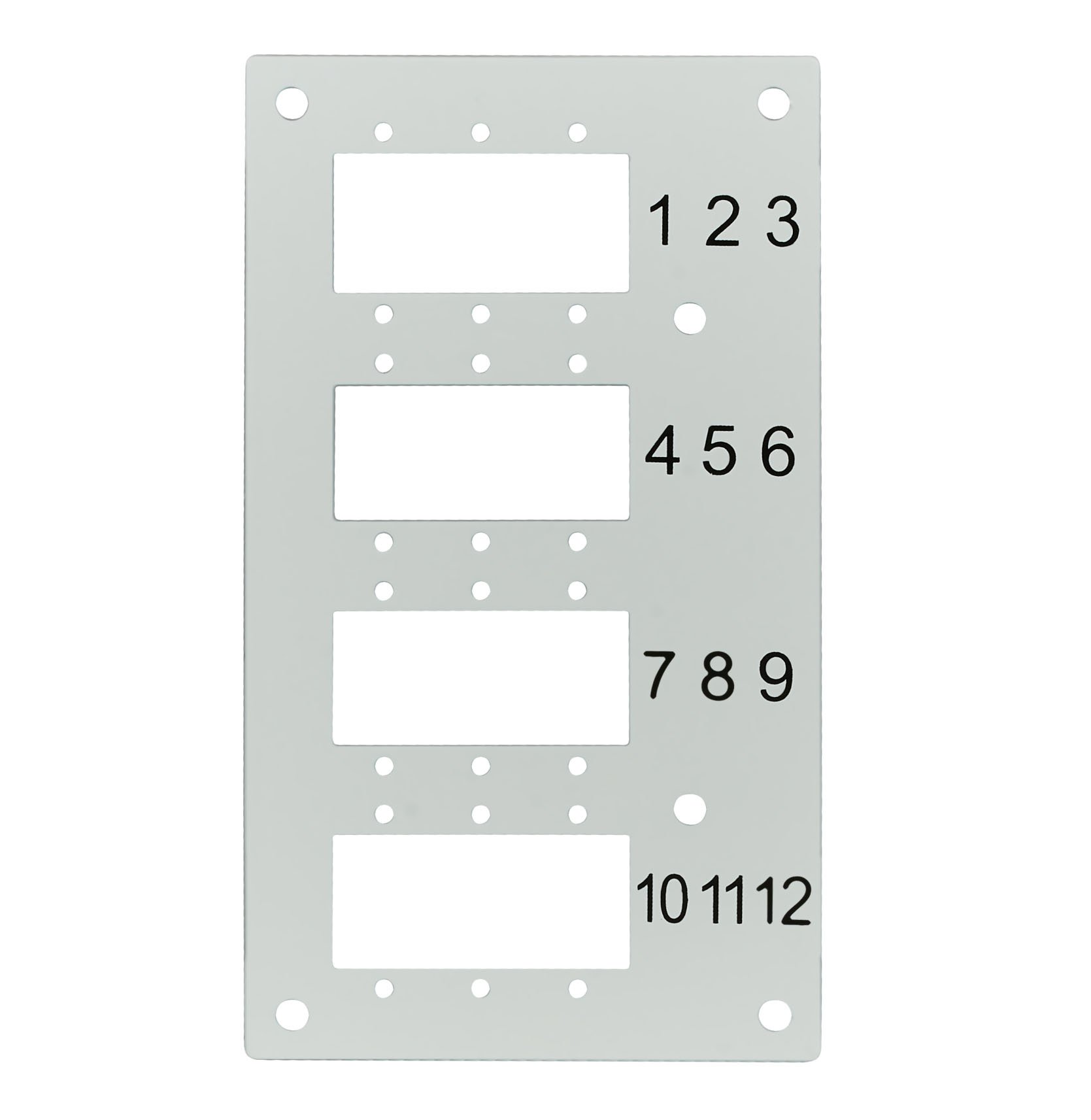 Pannello Frontale 12 Connessioni SC-Simplex LC-Duplex per Box Ottico OEM