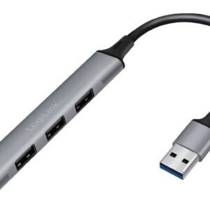 Hub USB 3.0 Ultra Slim a 4 Porte Ingresso USB-A LOGILINK