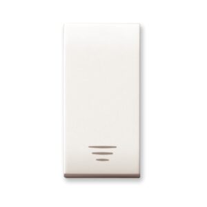Domus S44 Pulsante 1P 10A Illuminabile Bianco Lucido AVE