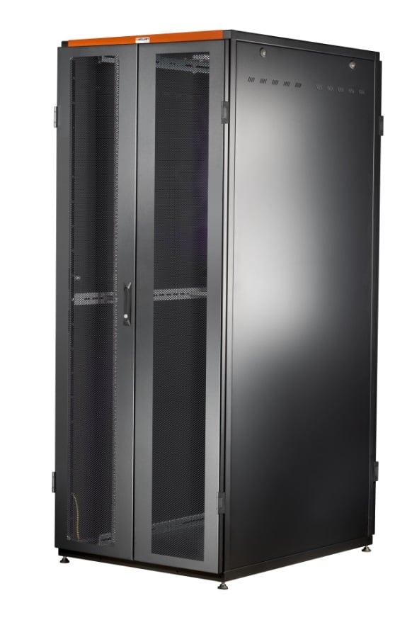 Armadio Server Rack NextGen 1000 19'' 800x1000 42U Nero Doppia Porta Grigliata INTELLINET