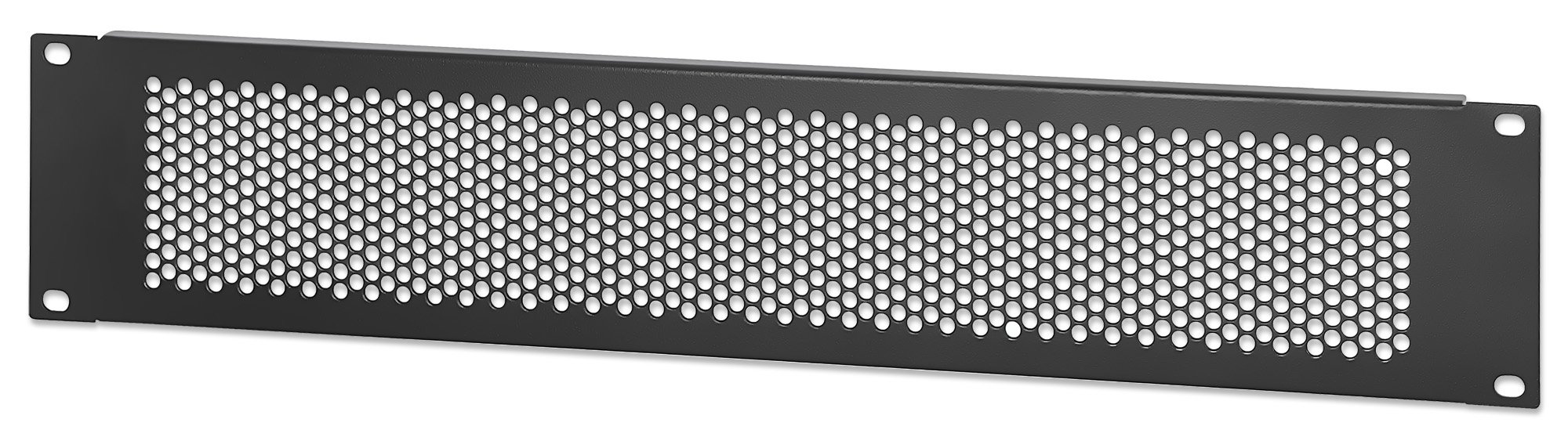 Pannello Cieco Ventilato per Armadi Rack 19'' 2U Nero INTELLINET