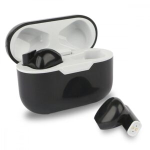 Auricolari Wireless BT V5.1 RIVA con Custodia di Ricarica Nero FONTASTIC