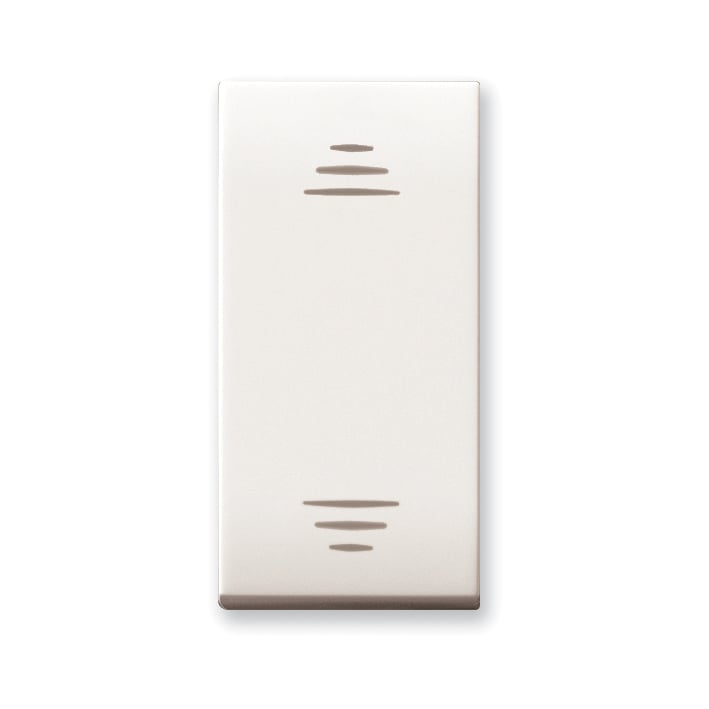 Domus S44 Deviatore 1P 16AX Illuminabile Bianco Lucido AVE