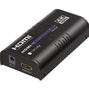 Ricevitore Aggiuntivo per Extender HDMI over IP 4K@60Hz su Cavo Cat.6 fino a 120m TECHLY