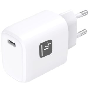 Caricatore Alimentatore GaN USB-C&trade; da Muro 20W TECHLY