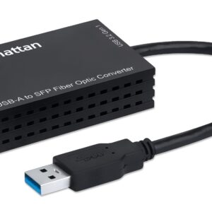 Convertitore USB-A a Fibra Ottica SFP MANHATTAN