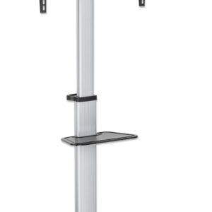 Carrello TV 37''-86'' Multimediale in Alluminio Regolabile in Altezza MANHATTAN
