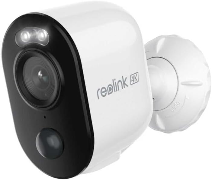 Telecamera di Sicurezza a Batteria 4K 8MP Argus 3 Ultra, BWC4K01 REOLINK