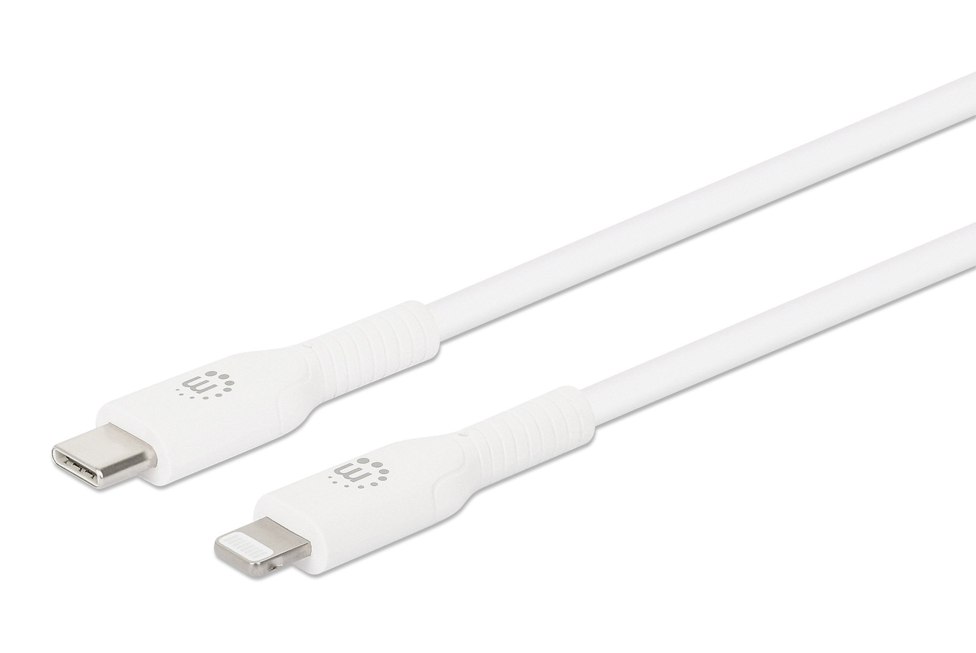 Cavo di Ricarica e Sincronizzazione USB-C™ a Lightning® 2m Bianco MANHATTAN