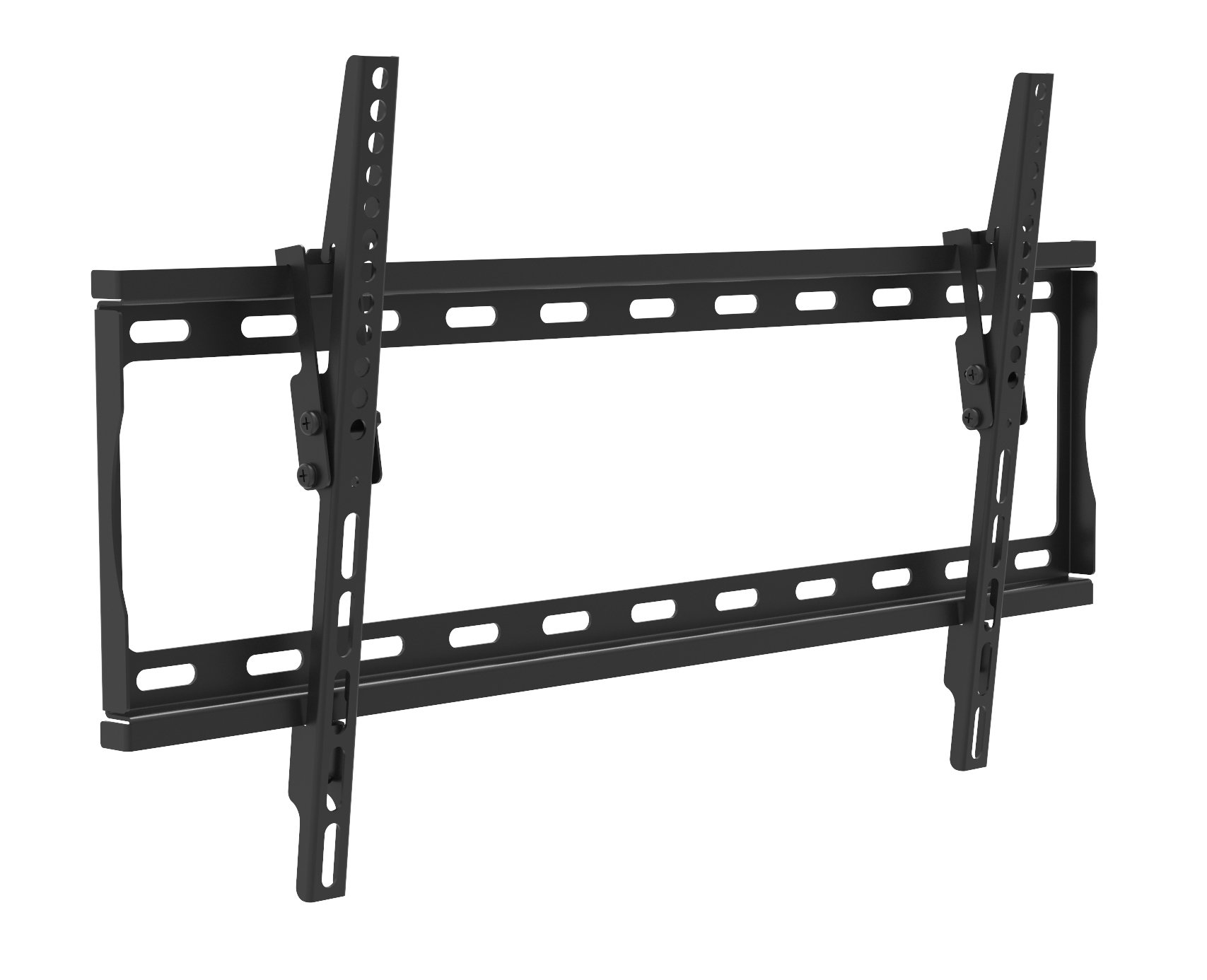Staffa a Muro Inclinabile TV LED LCD 30-70'' Nero TECHLY