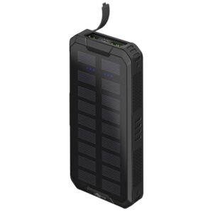 Caricabatterie a Ricarica Solare Rapida 20.000 mAh USB-C&trade; PD QC3.0 GOOBAY