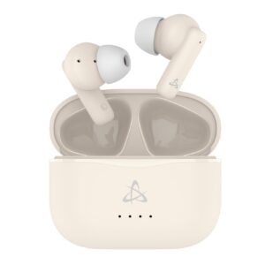 Auricolari Bluetooth v5.4 con Custodia di Ricarica EB-TWS05 Beige SBOX