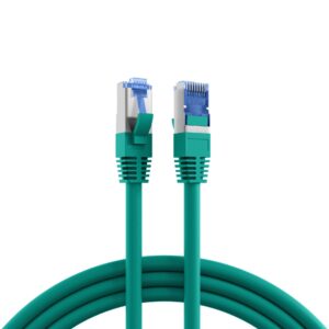 Cavo di Rete Patch in Rame Cat.6A S/FTP TPE Cat.7 Ultraflex Verde 1m OEM