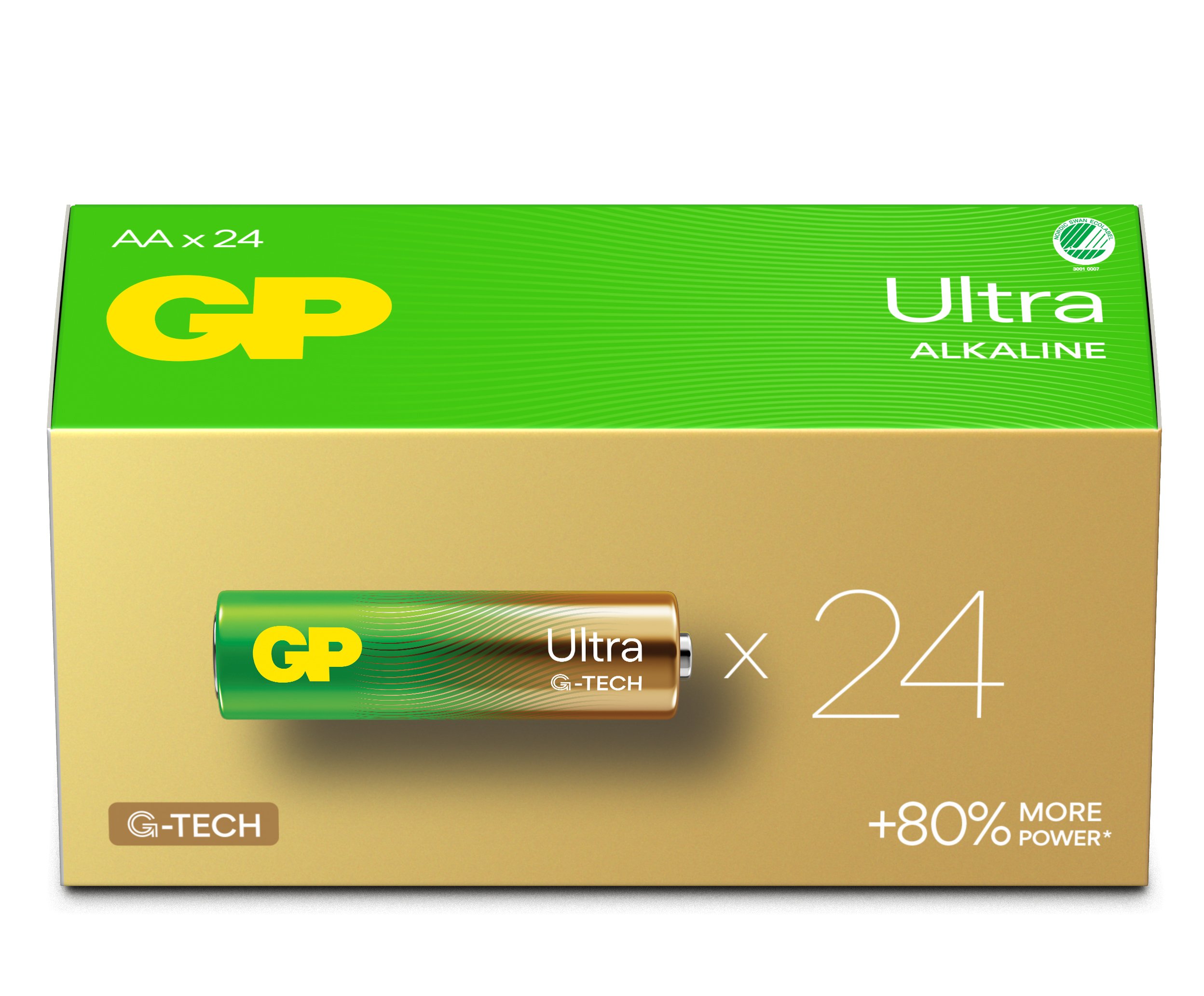 Confezione 24 Batterie GP Ultra Alcalina Stilo AA 15AU/LR6 GP BATTERIES