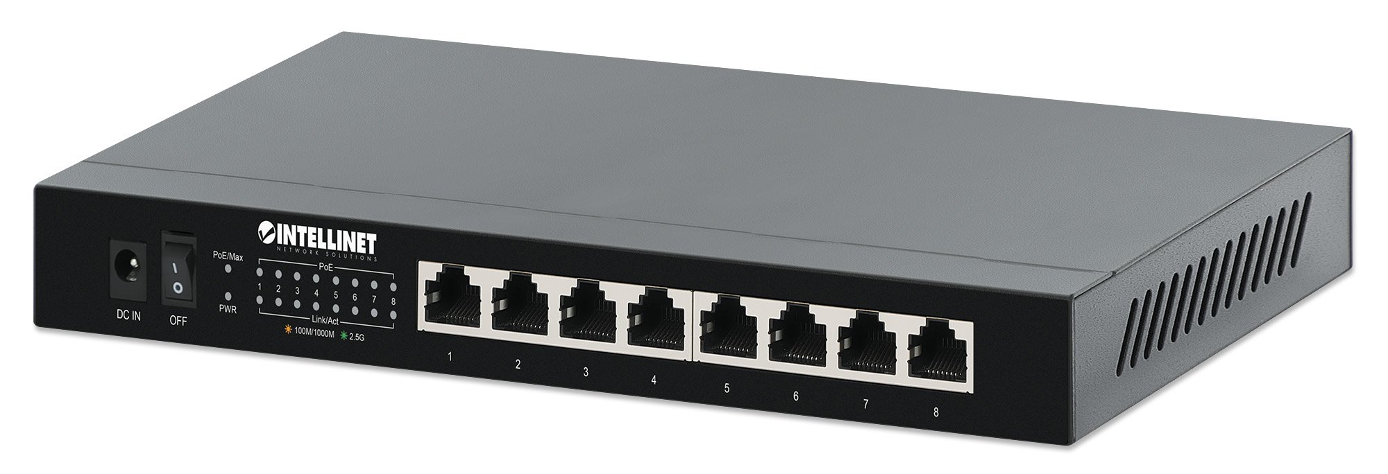 Ethernet Switch POE+ 8 Porte 2.5G INTELLINET