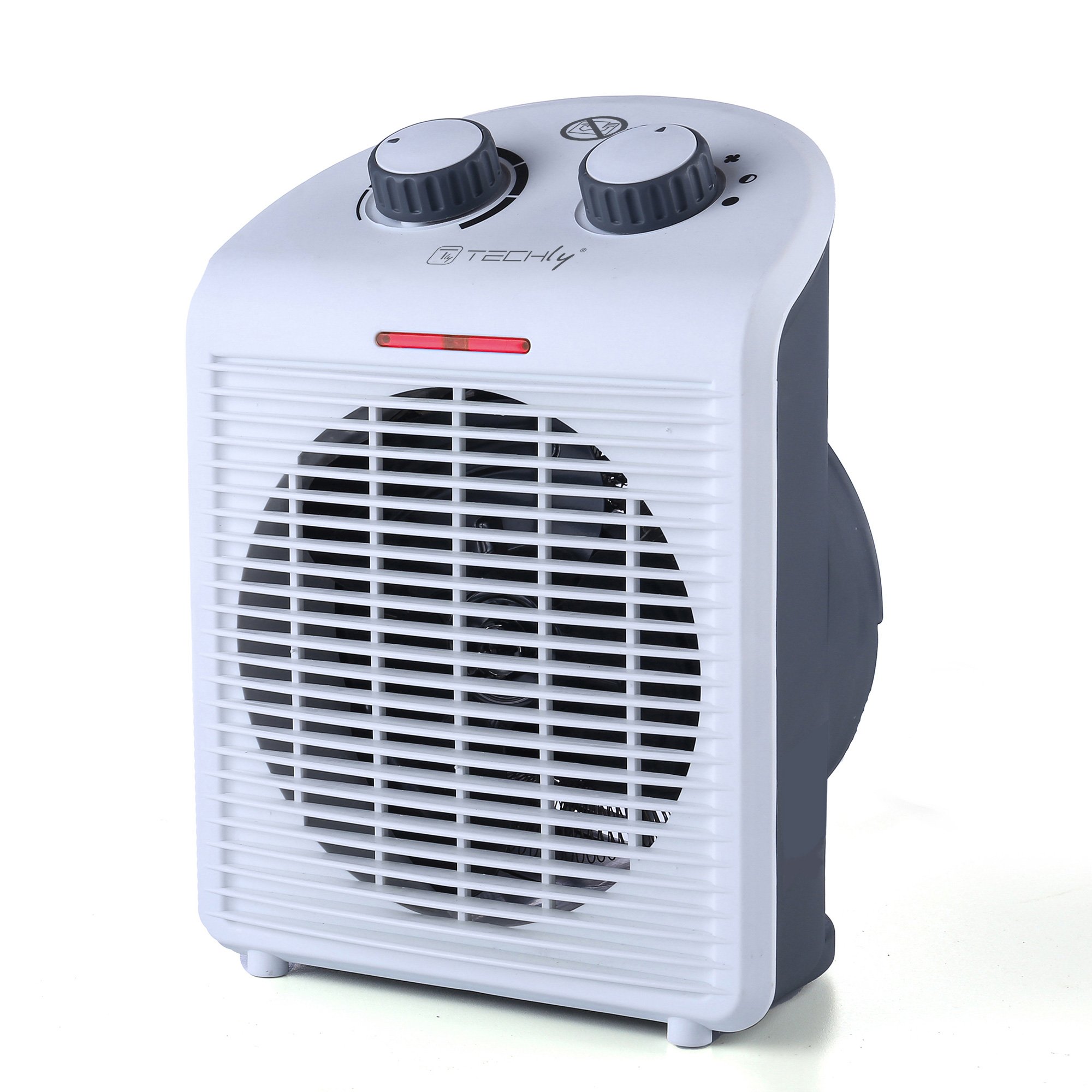 Termoventilatore Portatile 2 Regolazioni di Riscaldamento con Ventilazione IP21 2000W TECHLY - immagine 2