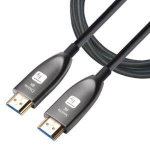 Cavo Ottico Attivo HDMI&trade; 2.1 Active Optical Cable 8K 48Gbps eARC HDMI&trade; A/A M/M 15m TECHLY