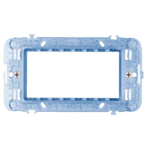 Supporto con Viti S44 per Scatole Rettangolari 4 Moduli AVE