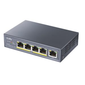 Unmanaged Switch Gigabit POE+ 5 porte, GS1005P CUDY