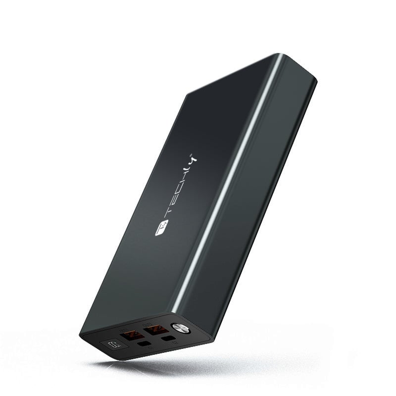 Power Bank Smartphone 20000 mAh 100W USB-C™ 4 Porte Output TECHLY