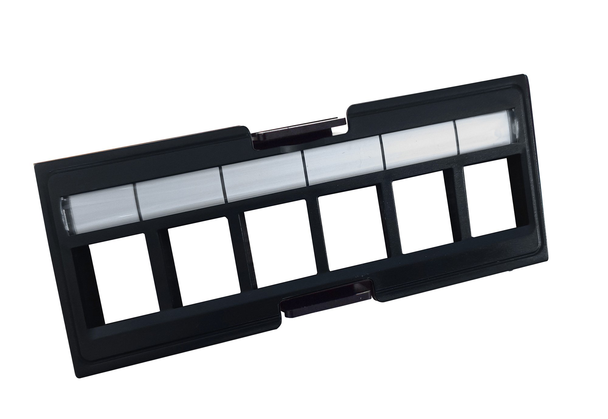 Pannello Frontale Adattatore 6 Posti RJ45 Keystone UTP per Pannello Patch TECHLY PROFESSIONAL