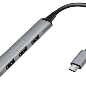 Hub USB 3.0 Ultra Slim a 4 Porte Ingresso USB-C&trade; LOGILINK