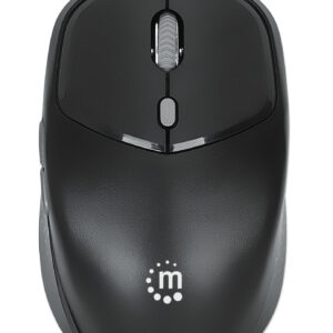 Mouse Ottico USB Wireless 1600dpi Compatto Nero MANHATTAN