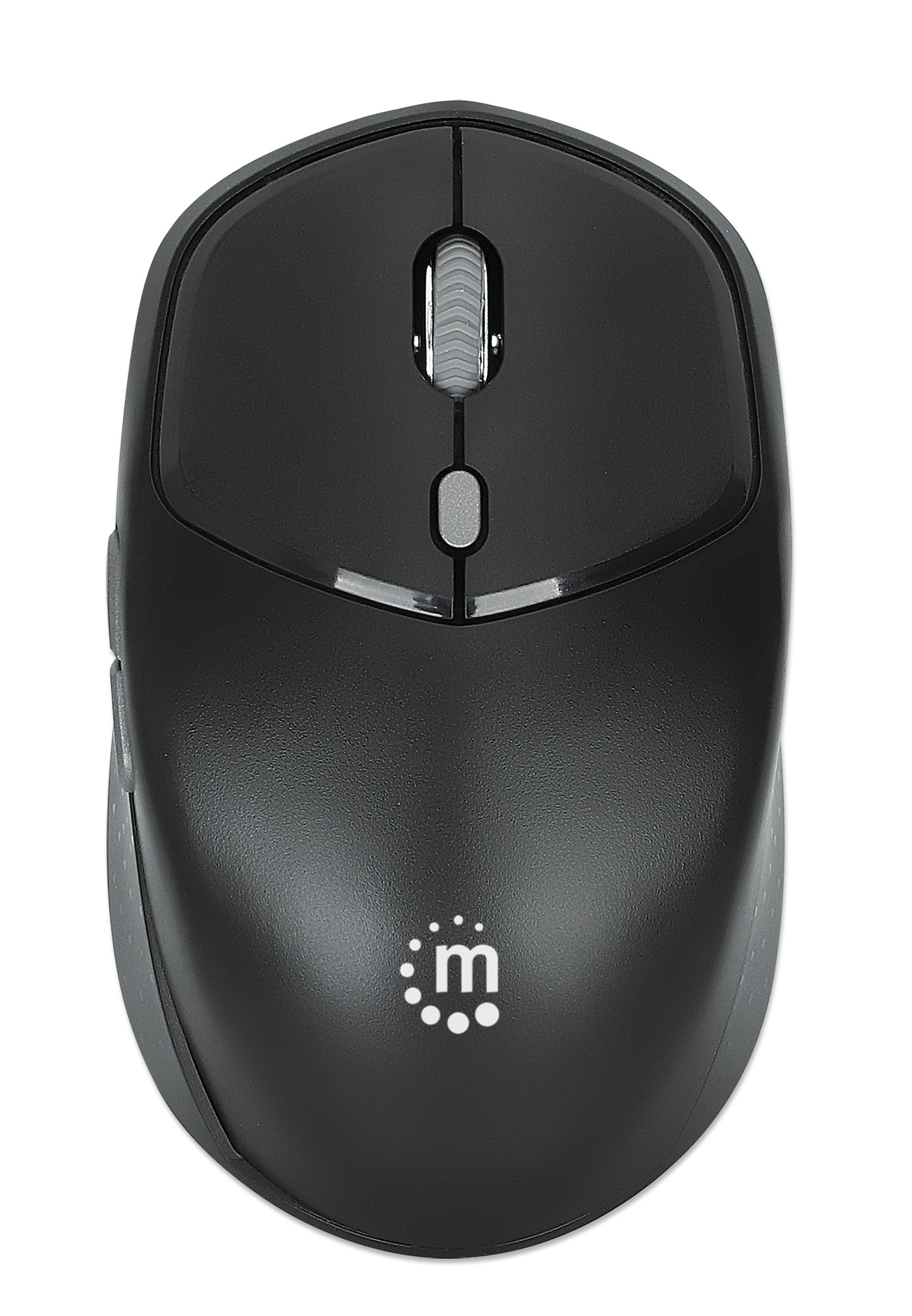 Mouse Ottico USB Wireless 1600dpi Compatto Nero MANHATTAN