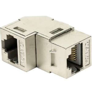 Accoppiatore RJ45 F/F 90° Cat.6A Schermato TECHLY PROFESSIONAL