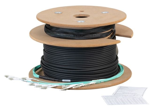 Cavo Fibra Ottica Multimodale 4 Fibre OM3 LC/LC 50/125 70 m OEM